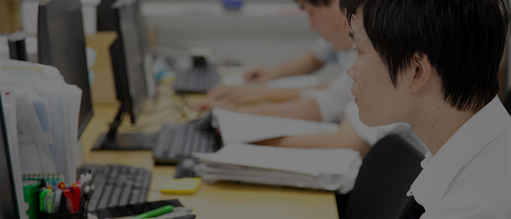 設計・施工図事業部先輩社員